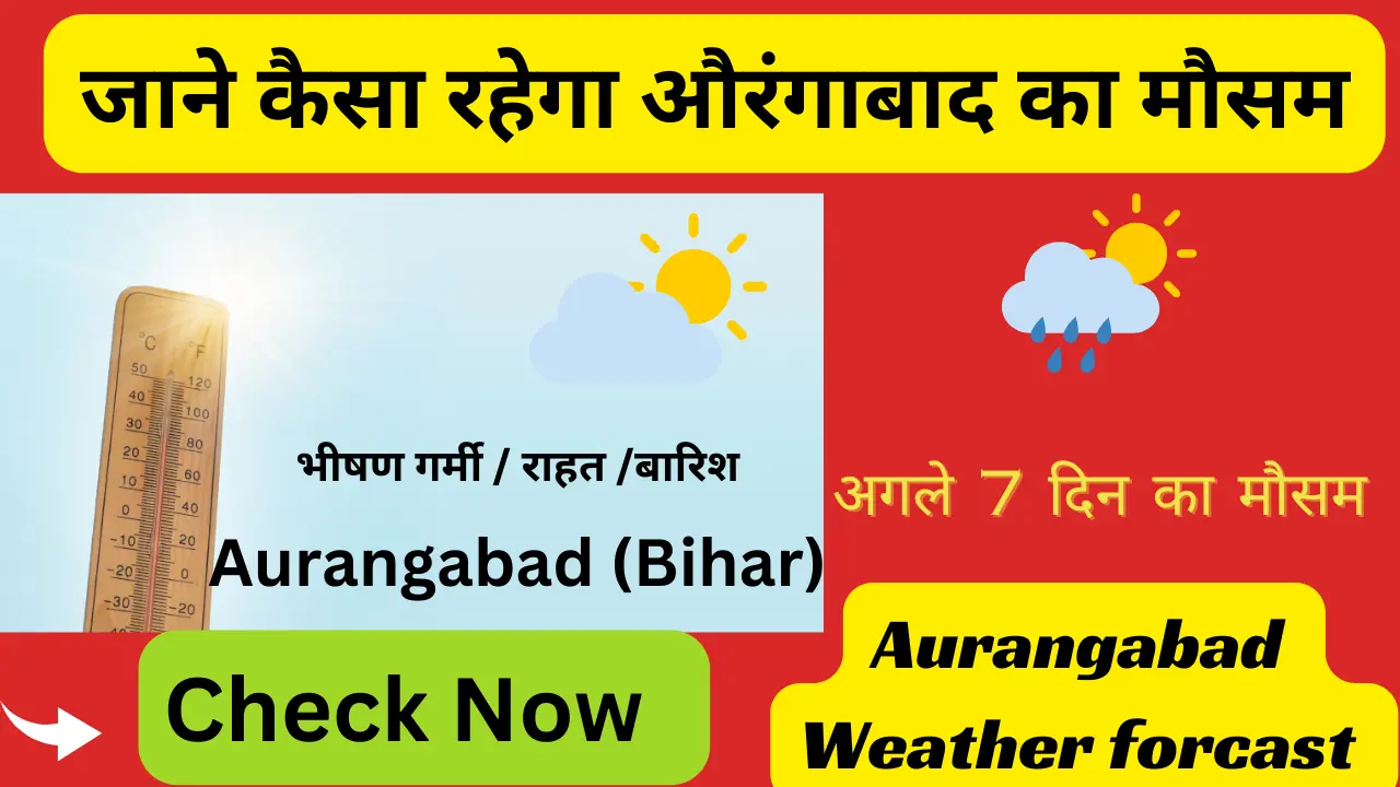 Aurangabad main kal ka mausam kaisa rahega