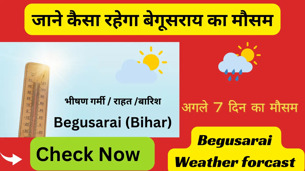 Begusarai main kal ka mausam kaisa rahega